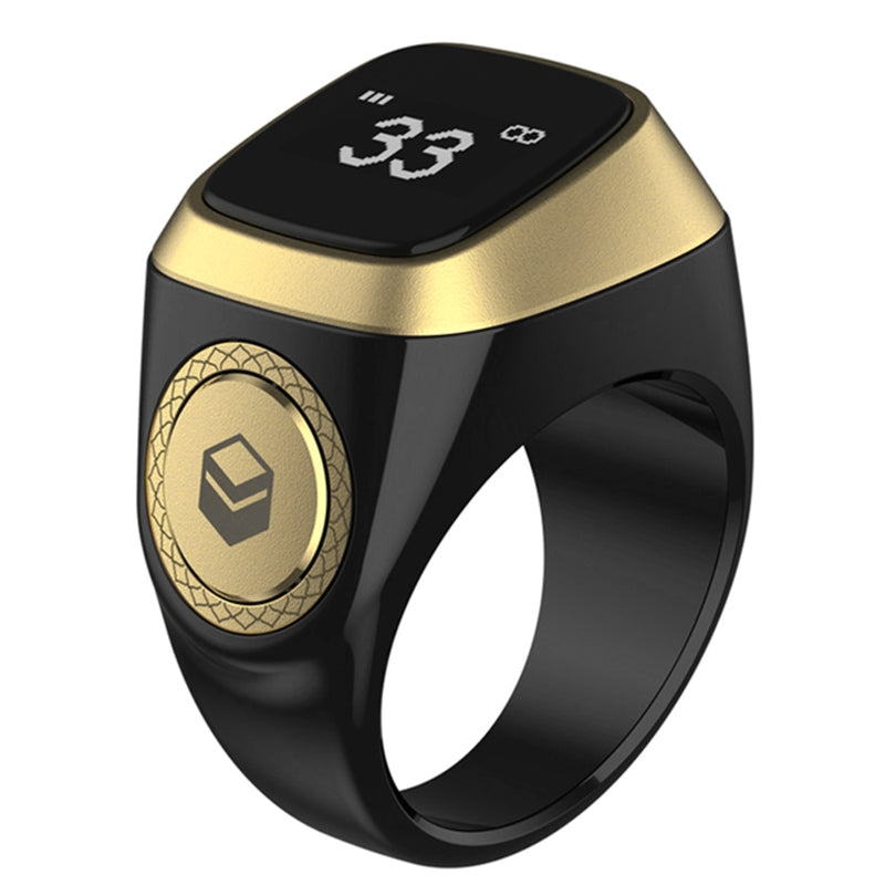 Smart Zikr Ring - OLED Display & Prayer Reminder